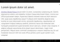 Display HMTL Content In Popup Window - Modals.js