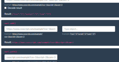 Manipulate Query Parameters Of URL In JavaScript - vanilla-js-url
