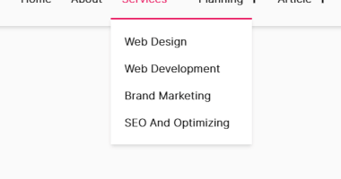 Responsive Single-level Dropdown Menu With JavaScript