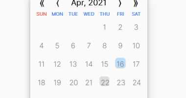 Simplest Date Picker In Vanilla JavaScript - datepicker.js