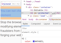 Stop Scammers Changing Webpages From Browser Devtool - DOM Guard