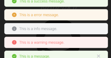 Configurable Loading Spinner & Toast Notification Library - NoticeKit