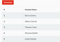 Download HTML Table As A CSV File - TableToCSV