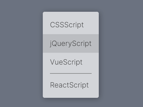 Modern Context Menu Inspired By Fluent Design