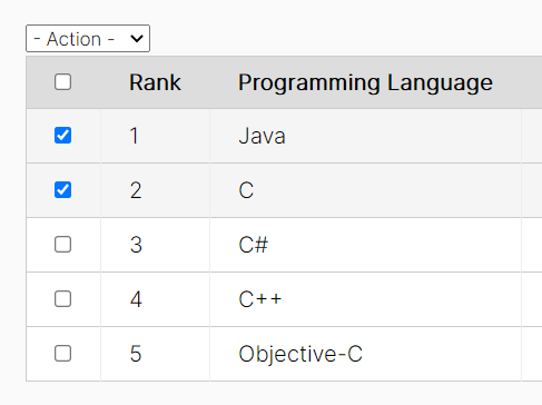 Selectable & Sortable JSON To Table Generator – Tidy Table