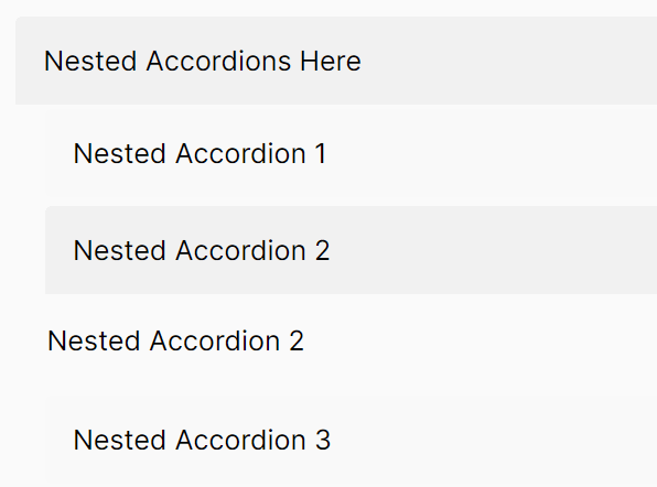 Smooth Nested Accordion Web Component – Vanilla-Accordions