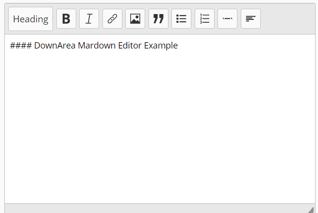 Easy Extensible Mardown Editor In JavaScript – Downarea