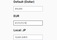 International Currency Input In JavaScript - intl-currency-input.js