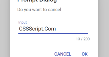 SoloAlert Prompt Box