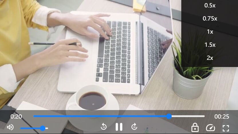 Accessible Custom HTML5 Video Player – XdPlayer