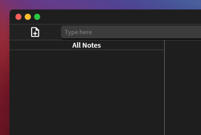 macOS home screen UI Notes