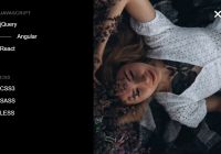 Fullscreen Overlay Menu In JavaScript Library