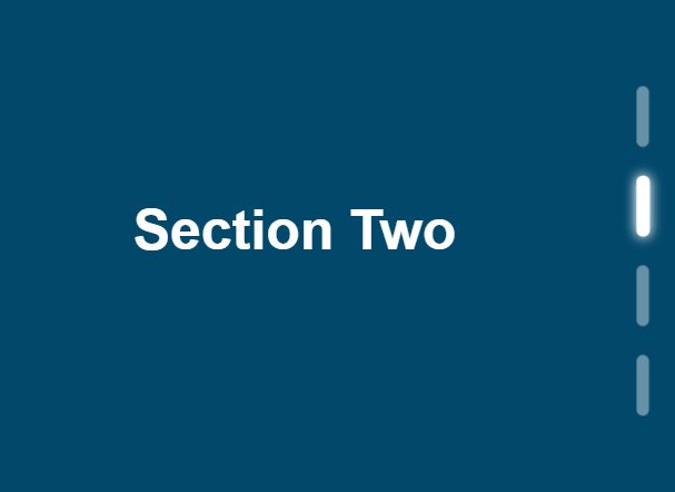 Fullscreen One Page Scroll In Vanilla JavaScript – Slider Scroll