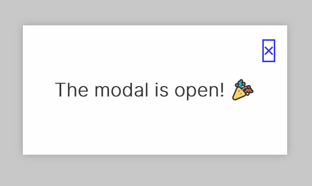No Script Modal Window