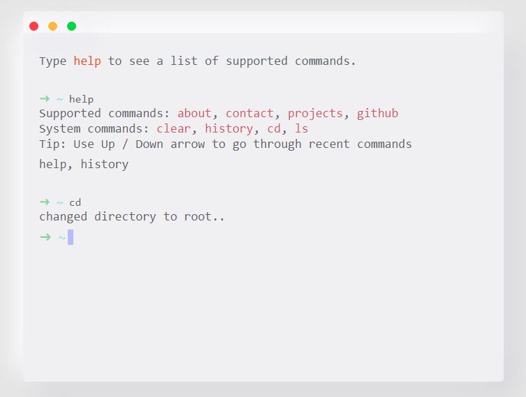 Minimal Interactive Terminal In Javascript Terminal Js Css Script - Geometric Pictures - Stunning Full HD Collection