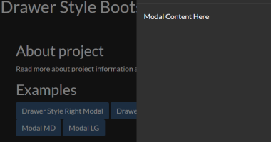 Convert Bootstrap 5 Modals To Drawers