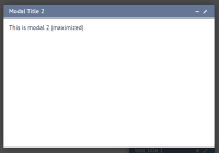 Dockable Modal Window In Vanilla JavaScript