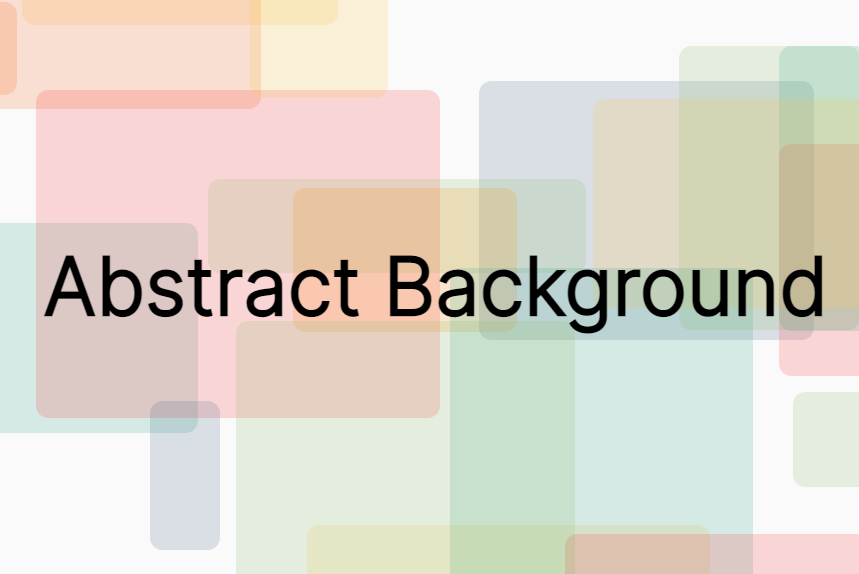 Generate Random Abstract Backgrounds Using Vanilla JavaScript