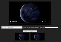 Generate Video Thumbnails Using Vanilla JavaScript