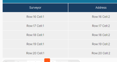 Easy Fast Table Pagination JavaScript Library