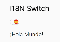Lightweight Language Switch In Vanilla JavaScript