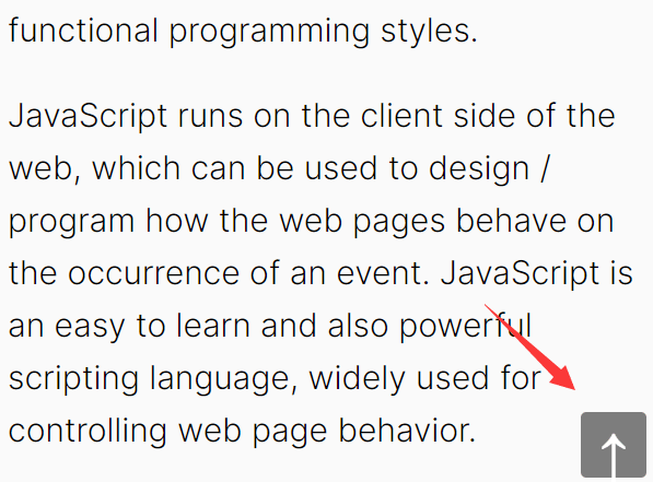 Ultimate Back To Top Button Library – scrolltopable.js