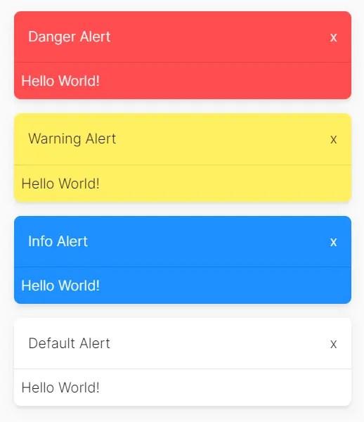 Simple Lightweight Alert Notification Library - Custom Alerts | CSS Script
