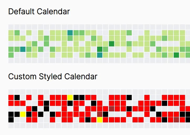 Easy Calendar Heatmap Web Component – contributions-calendar.js
