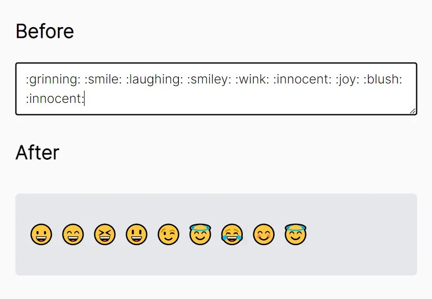 Tiny And Fast Emoji Parser Library