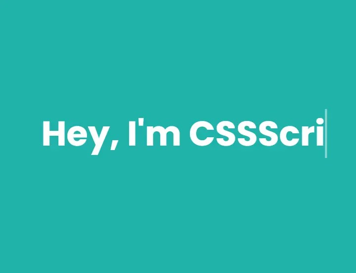 Tiny Text Typing & Deleting Effects Library – Typed.js