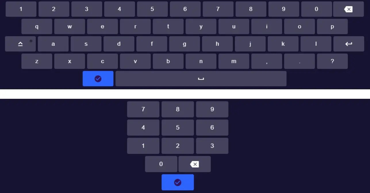 Easy Virtual Keyboard & Number Pad Library – onscreen-keyboard.js