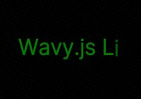 Cycle Through Text With A Wave Animation