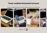 Touch-enabled Horizontal Carousel In Vanilla JavaScript