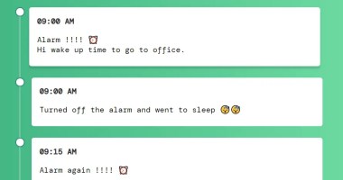 CSS Only Semantic Timeline