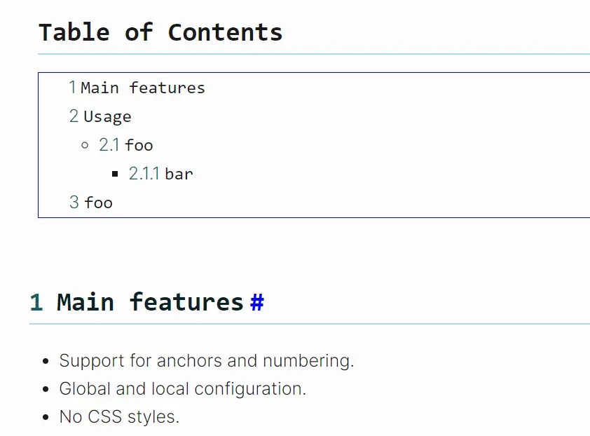 Minimal Table of Contents Generator In JavaScript – Tocbase