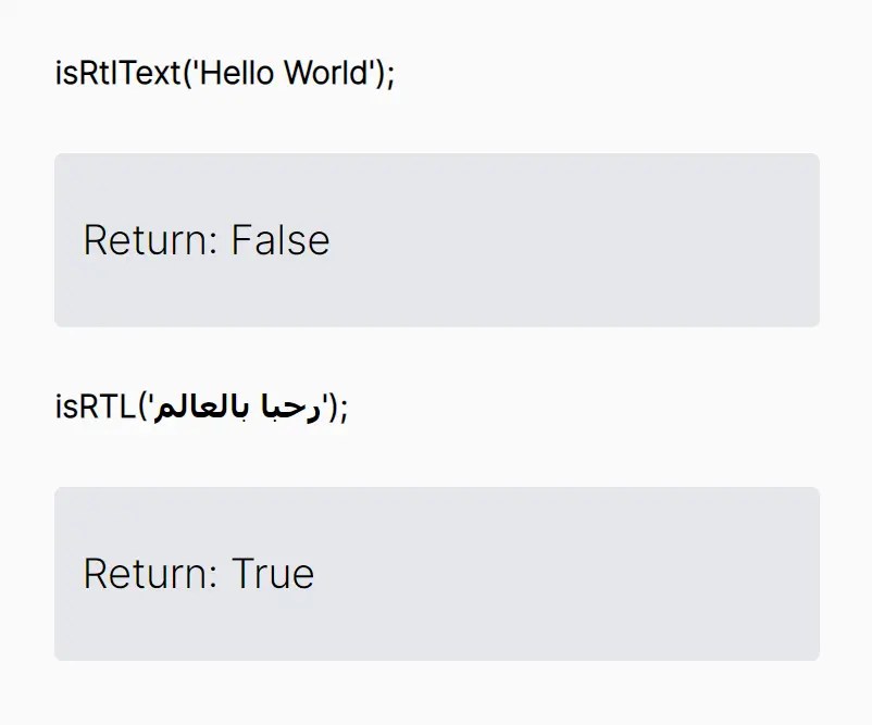 Detect Text Direction Using JavaScript – is-rtl-text