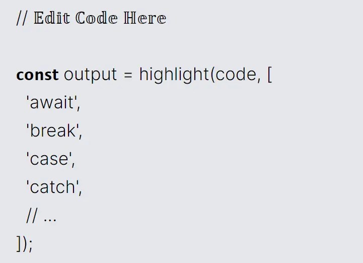 Simlpe Syntax Highlighter Using Unicode - Unilight | CSS Script