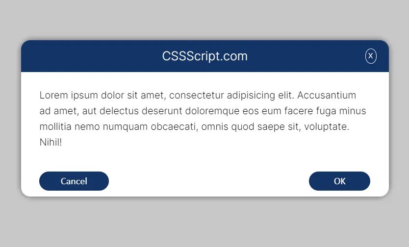 Lightweight Draggable Modal Window – FrostifyModal.js