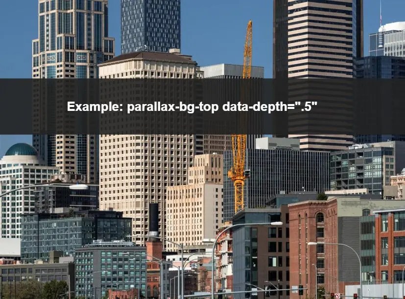 Tiny & Fast Parallax Scrolling JavaScript Library – pureParallax.js