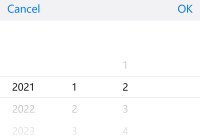 iOS Style Wheel Picker For Mobile