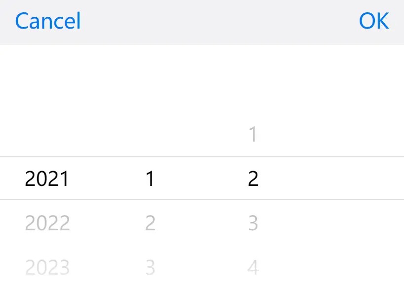 iOS Style Wheel Picker For Mobile – Picker.js