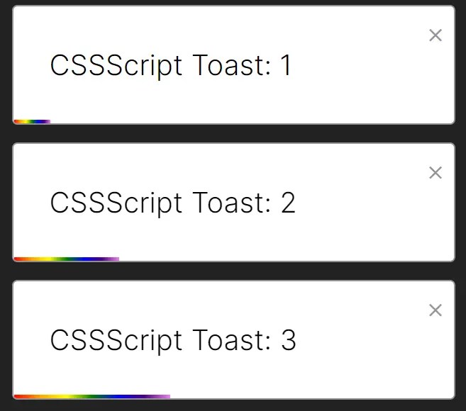 Lightweight Toast Notificaiton Components – ToastLibrary