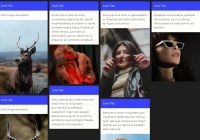 Easy Responsive Masonry Grid Library Stackgrid