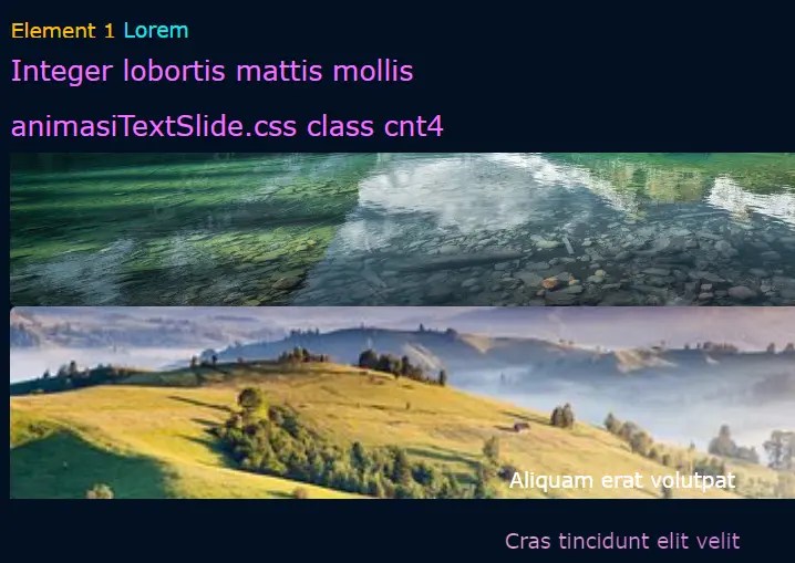 Performant Sliding/Scrolling Animation Library – animasiTextSlide