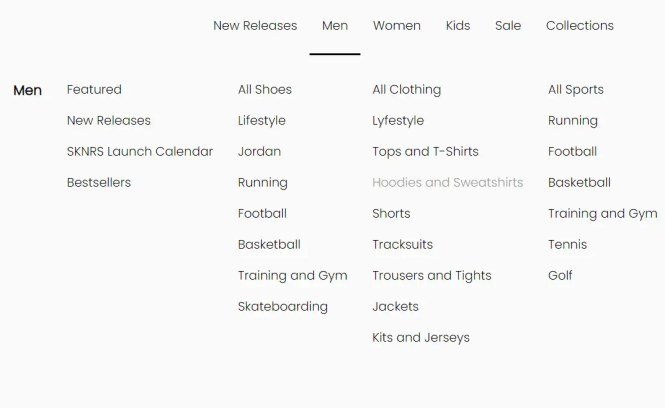 Responsive Dropdown Mega Menu In JavaScript