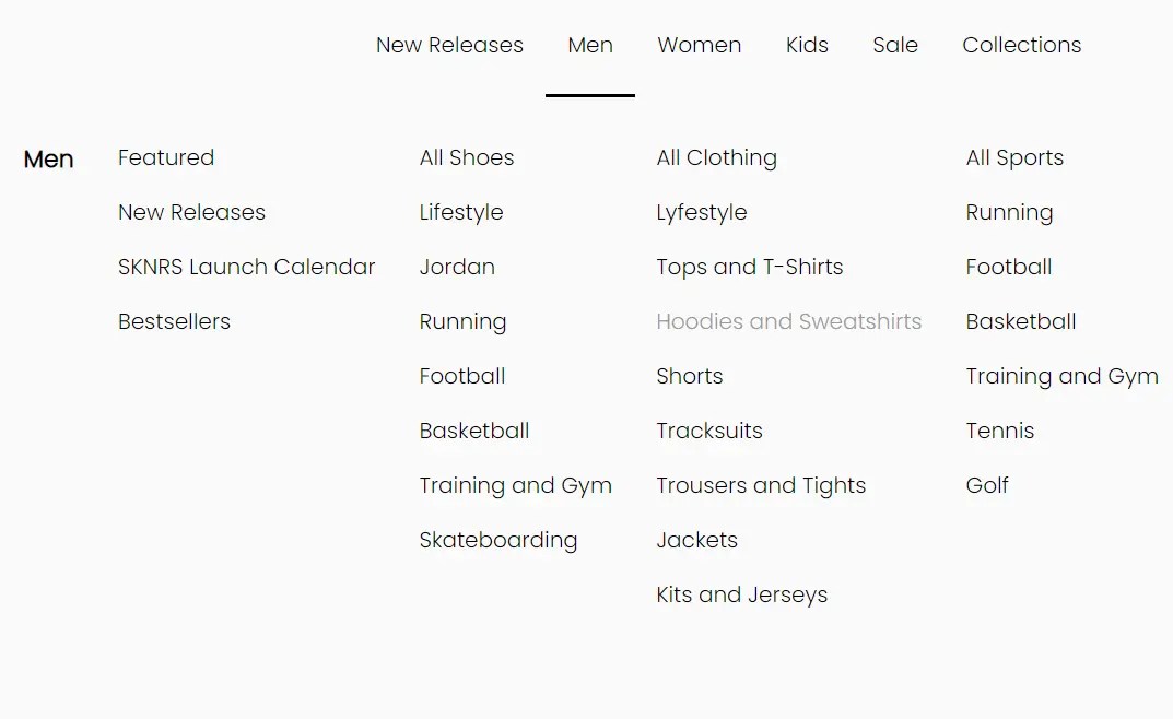 Responsive Dropdown Mega Menu In JavaScript