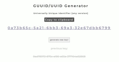 easy-guid-uuid-generator