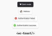 30+ Latest Free Toast Notification JavaScript and CSS Libraries - CSS ...