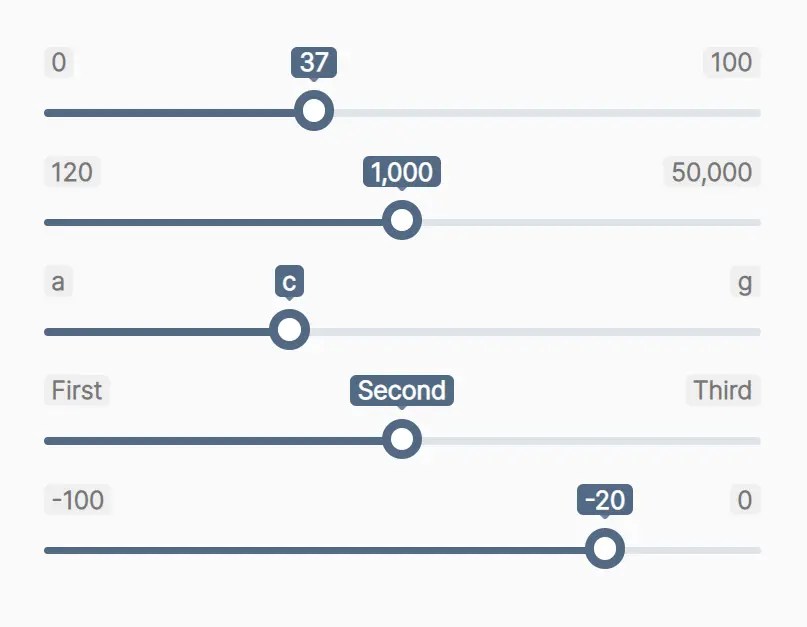 Simple Custom Range Slider In Vanilla JavaScript – range-slider