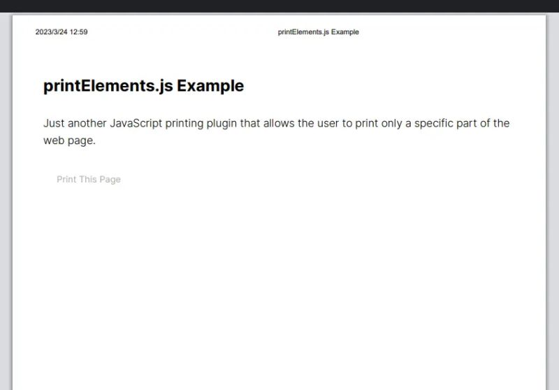 Print Specific Part Of Web Page Printelements Js Css Script - Premium Abstract Pattern Gallery - Retina